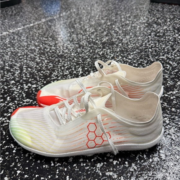 VIVOBAREFOOT White and Orange Minimalist Shoes - Picture 1 of 7